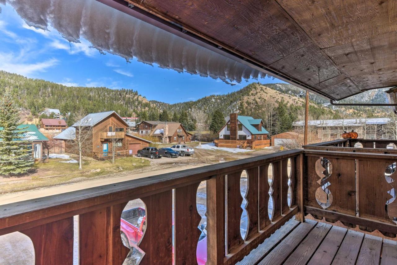 Downtown Red River Retreat With Mtn Views And Yard Bagian luar foto